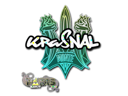 Sticker | kRaSnaL (Gold) | Paris 2023