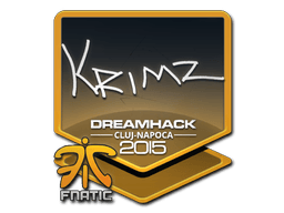 Sticker | KRIMZ (Foil) | Cluj-Napoca 2015