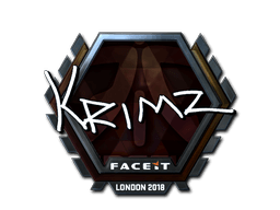 Sticker | KRIMZ (Gold) | London 2018