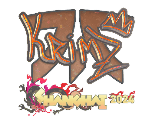 Sticker | KRIMZ (Gold) | Shanghai 2024