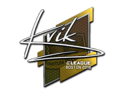 Sticker | Kvik (Gold) | Boston 2018