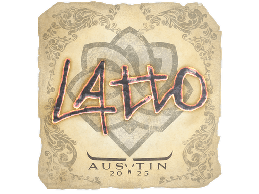 Sticker | latto (Foil) | Austin 2025