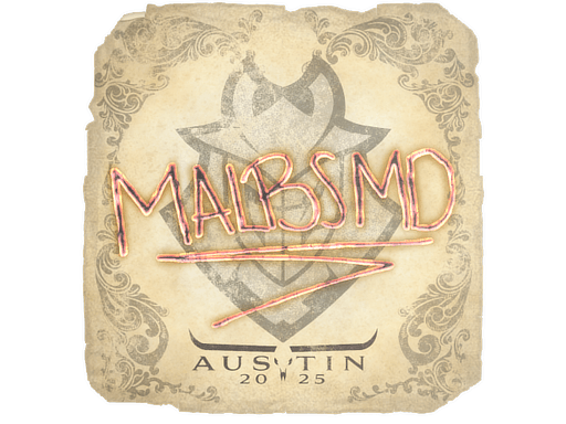 Sticker | malbsMd (Foil) | Austin 2025