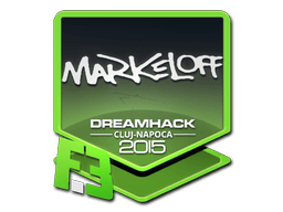 Sticker | markeloff (Foil) | Cluj-Napoca 2015