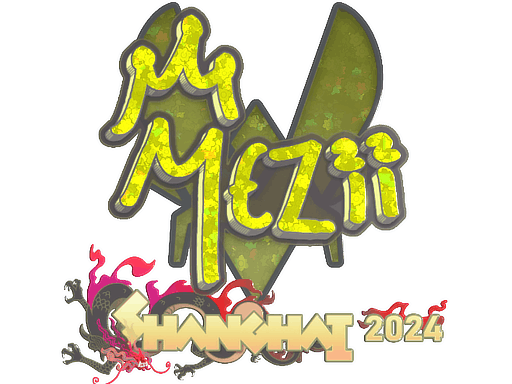 Sticker | mezii (Holo) | Shanghai 2024