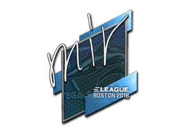 Sticker | mir (Gold) | Boston 2018