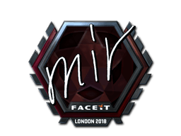 Sticker | mir (Gold) | London 2018