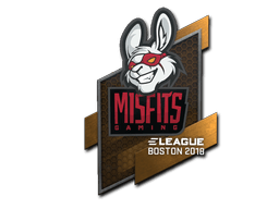 Sticker | Misfits Gaming (Foil) | Boston 2018