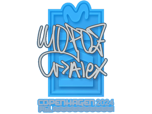 Sticker | mopoz (Glitter) | Copenhagen 2024