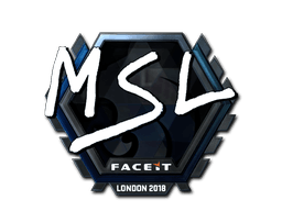 Sticker | MSL (Gold) | London 2018