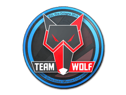 Sticker | MTS GameGod Wolf (Holo) | Cologne 2014