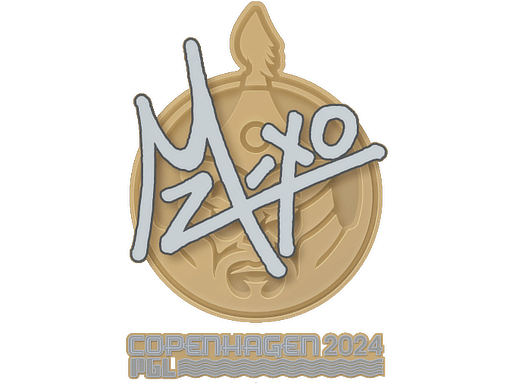 Sticker | mzinho (Gold) | Copenhagen 2024