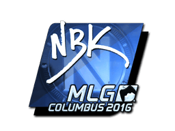 Sticker | NBK- | MLG Columbus 2016
