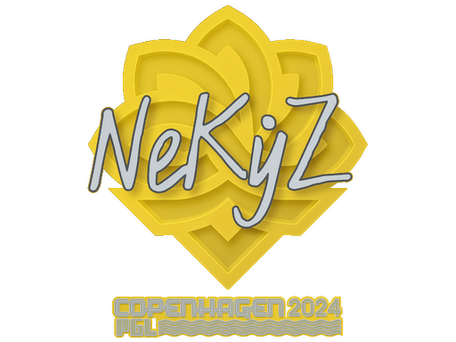 Sticker | NEKiZ (Gold) | Copenhagen 2024