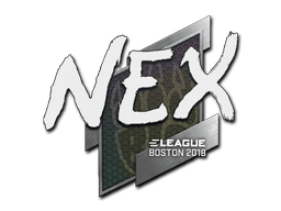 Sticker | nex (Gold) | Boston 2018