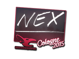 Sticker | nex (Foil) | Cologne 2015
