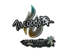 Sticker | nicoodoz (Glitter) | Antwerp 2022