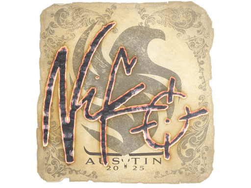 Sticker | NiKo (Gold) | Austin 2025