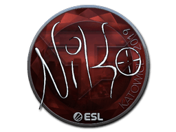 Sticker | NiKo (Gold) | Katowice 2019