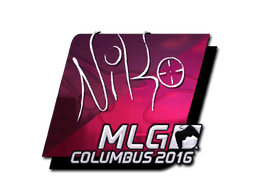Sticker | NiKo | MLG Columbus 2016