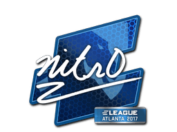 Sticker | nitr0 (Foil) | Atlanta 2017
