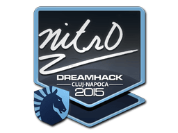 Sticker | nitr0 (Foil) | Cluj-Napoca 2015