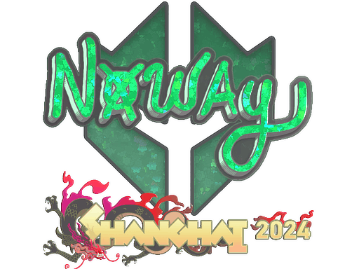 Sticker | noway | Shanghai 2024