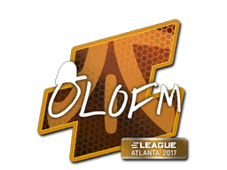 Sticker | olofmeister (Foil) | Atlanta 2017