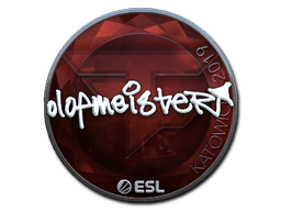 Sticker | olofmeister | Katowice 2019