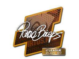 Sticker | pashaBiceps (Foil) | Atlanta 2017