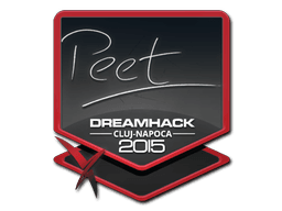 Sticker | peet (Foil) | Cluj-Napoca 2015
