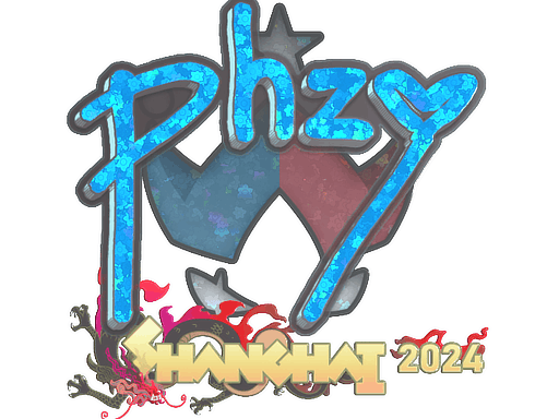 Sticker | phzy (Holo) | Shanghai 2024