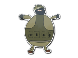 Sticker | Poorly Drawn IDF (Holo)