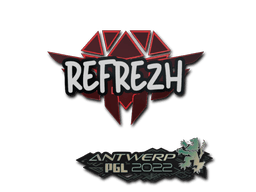 Sticker | refrezh (Glitter) | Antwerp 2022