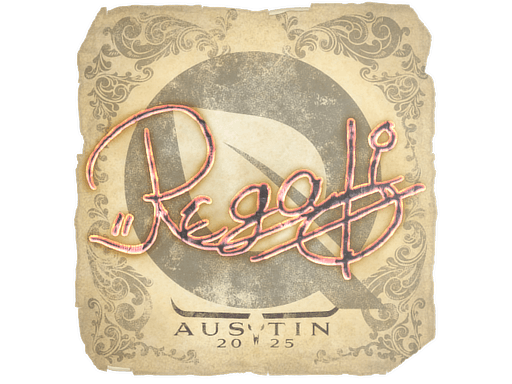 Sticker | regali (Foil) | Austin 2025