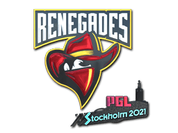Sticker | Renegades (Gold) | Stockholm 2021