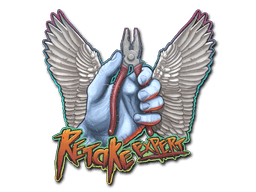 Sticker | Retake Expert (Holo)