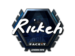 Sticker | Rickeh (Gold) | London 2018