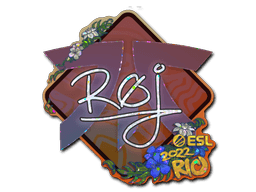 Sticker | roeJ (Gold) | Rio 2022