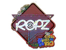 Sticker | ropz (Gold) | Rio 2022