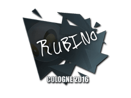 Sticker | RUBINO (Foil) | Cologne 2016