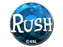 Sticker | RUSH (Gold) | Katowice 2019
