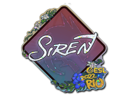 Sticker | S1ren (Holo) | Rio 2022