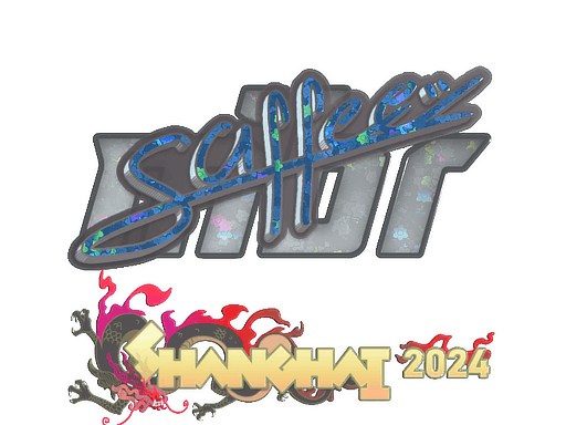 Sticker | saffee (Gold) | Shanghai 2024