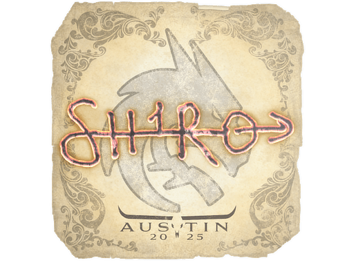 Sticker | sh1ro (Foil) | Austin 2025