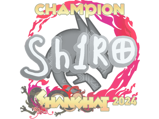 Sticker | sh1ro (Glitter) | Shanghai 2024