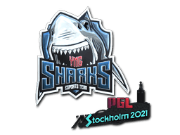 Sticker | Sharks Esports (Gold) | Stockholm 2021