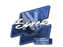 Sticker | SIXER (Foil) | Atlanta 2017