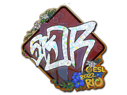 Sticker | sk0R (Gold) | Rio 2022