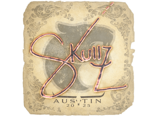 Sticker | skullz (Foil) | Austin 2025